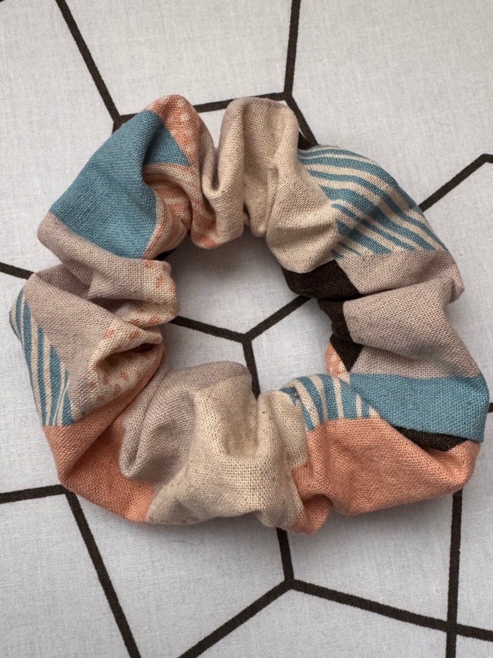 Japanese Linen Scrunchie